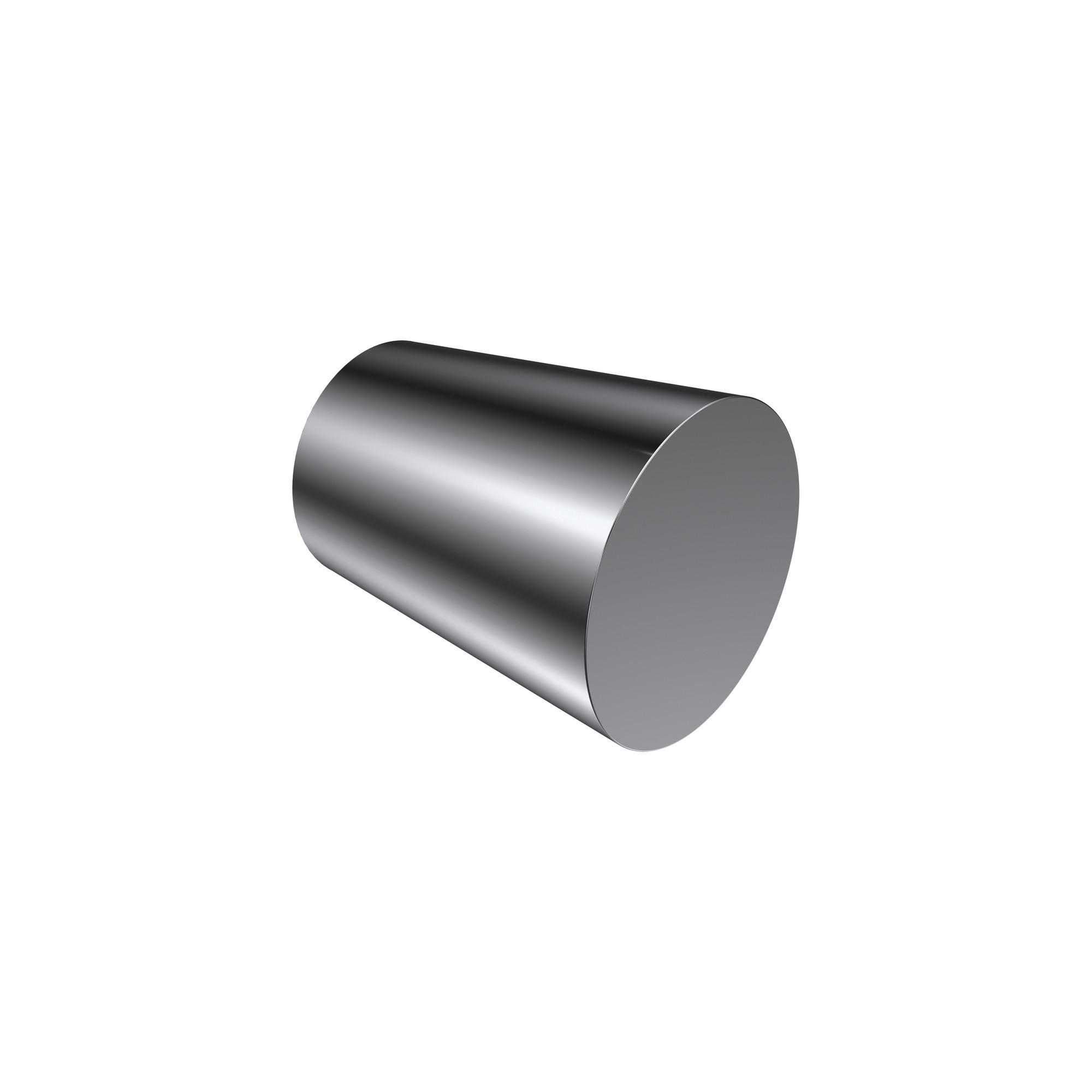 ENDSTÜCKE FÜR GARDINENSTANGEN 20 mm Ø, Sitra Chrom, Packung 2 Stück - Chromfarben, Metall (4.1/3/3cm) - INTERDECO