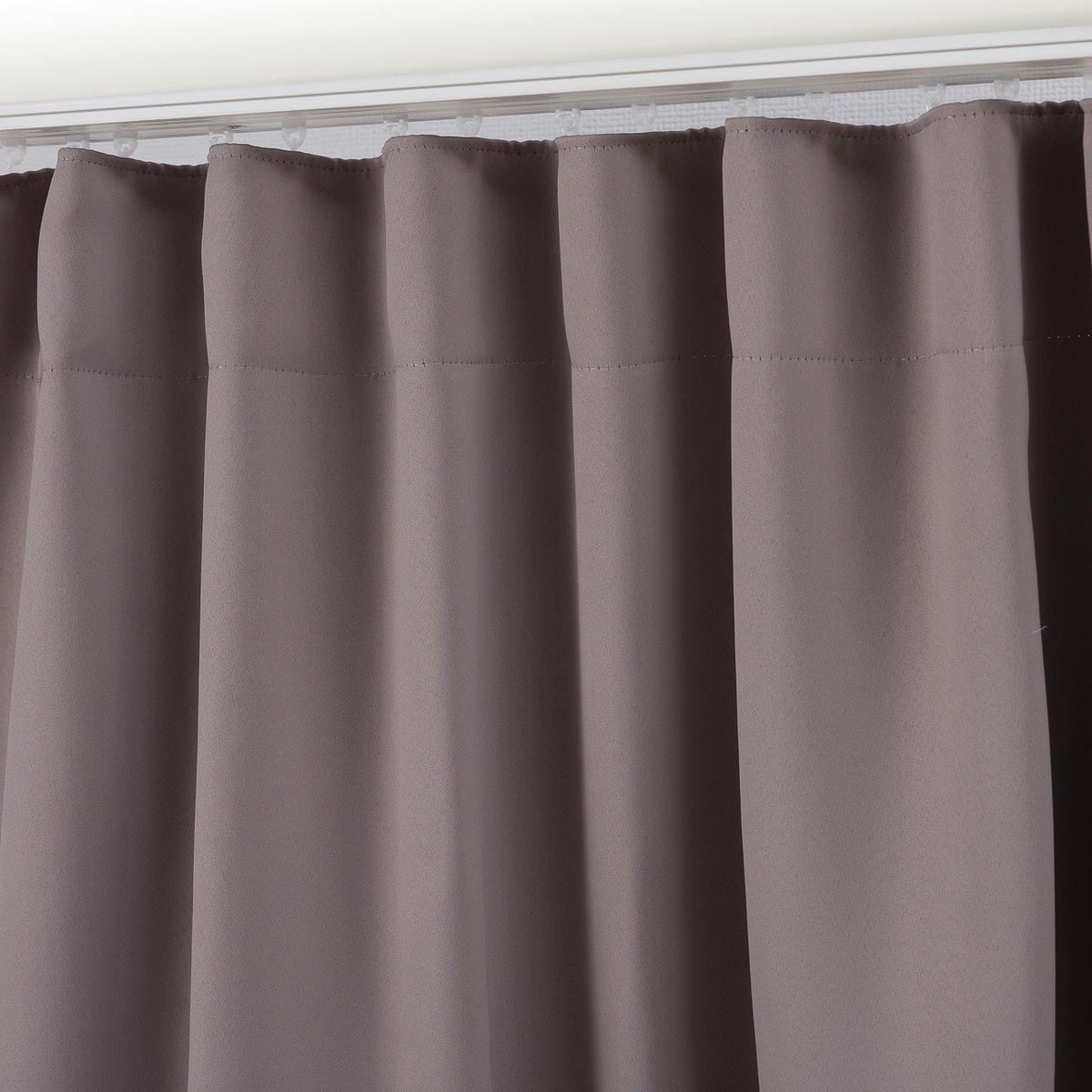 VERDUNKELUNGSVORHANG mit Schlaufenband 140x280 cm taupe - Taupe, Textil (140/280/1cm) - Dekoria