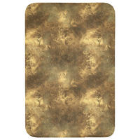 WC PŘEDLOŽKA Antique - metalický vzhled - Gold 60x90 cm - zlatá, textil/plast (60/1cm) - OnlyWow