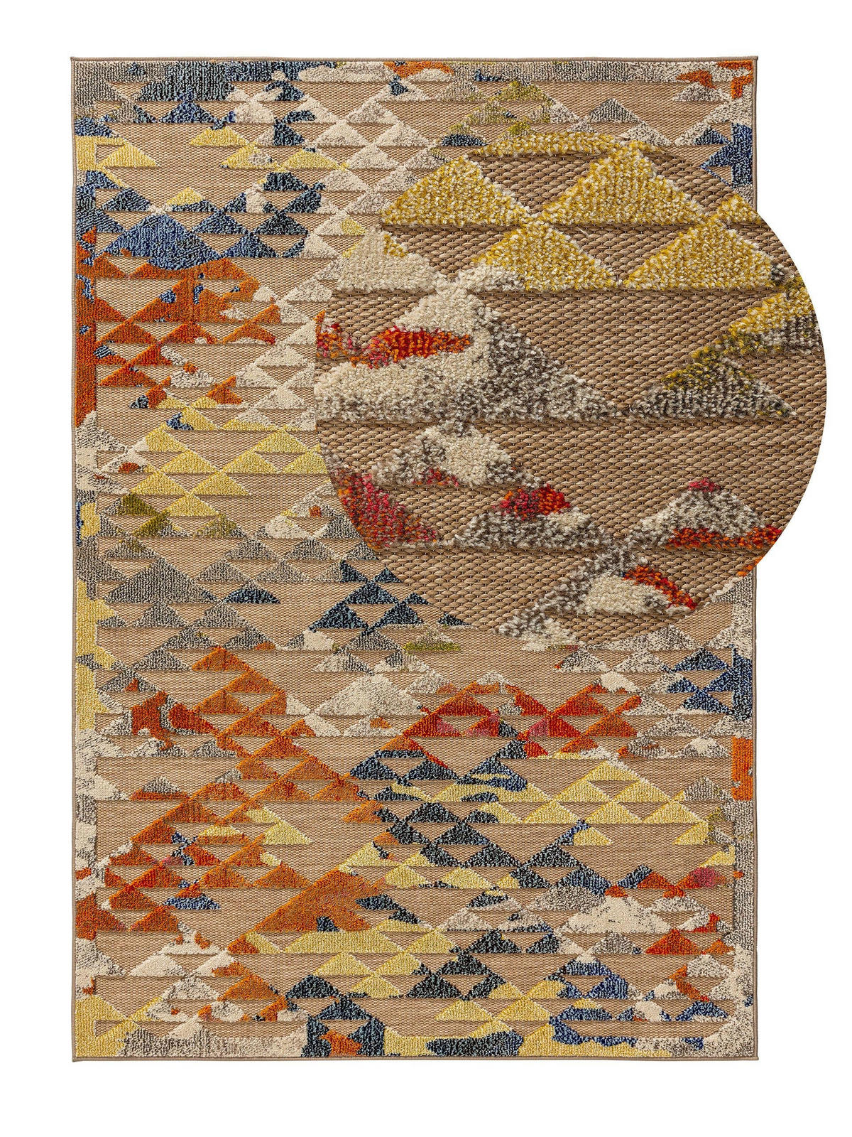 OUTDOOR-TEPPICH Noelia 140/200 cm - Multicolor, Kunststoff (140/200cm) - benuta Nest