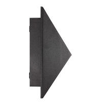 WANDLEUCHTE Pontio - Schwarz - 27/19 cm - Schwarz, Kunststoff (27/19/19cm) - Nordlux