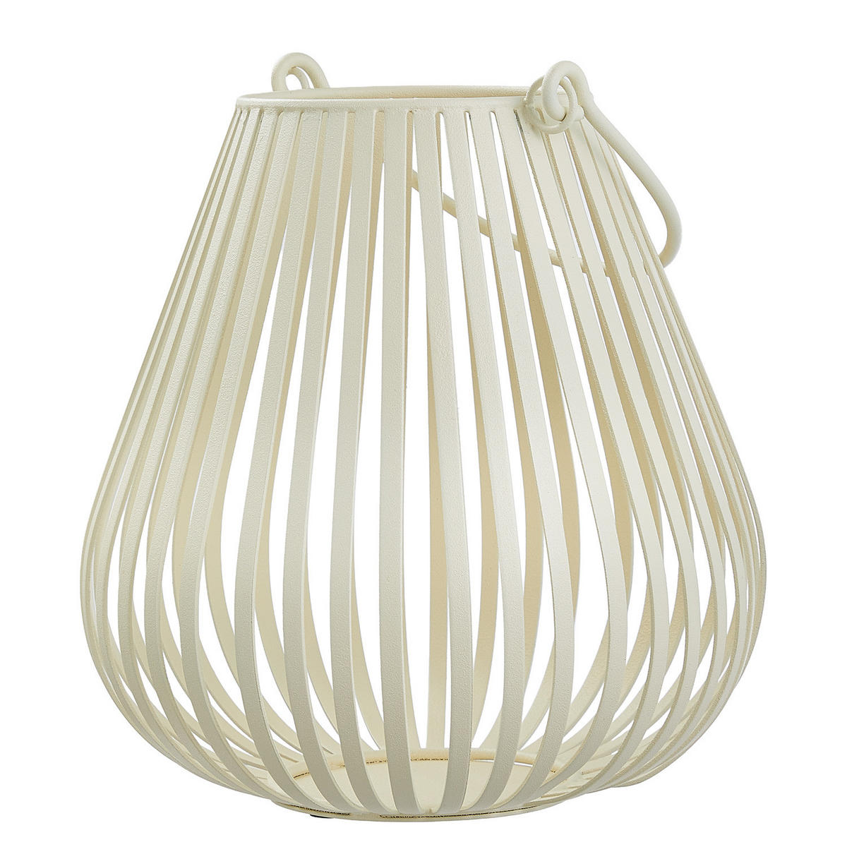 LATERNE Quietude - Eisen - Creme - Beige, Metall (20/21/20cm) - Butlers