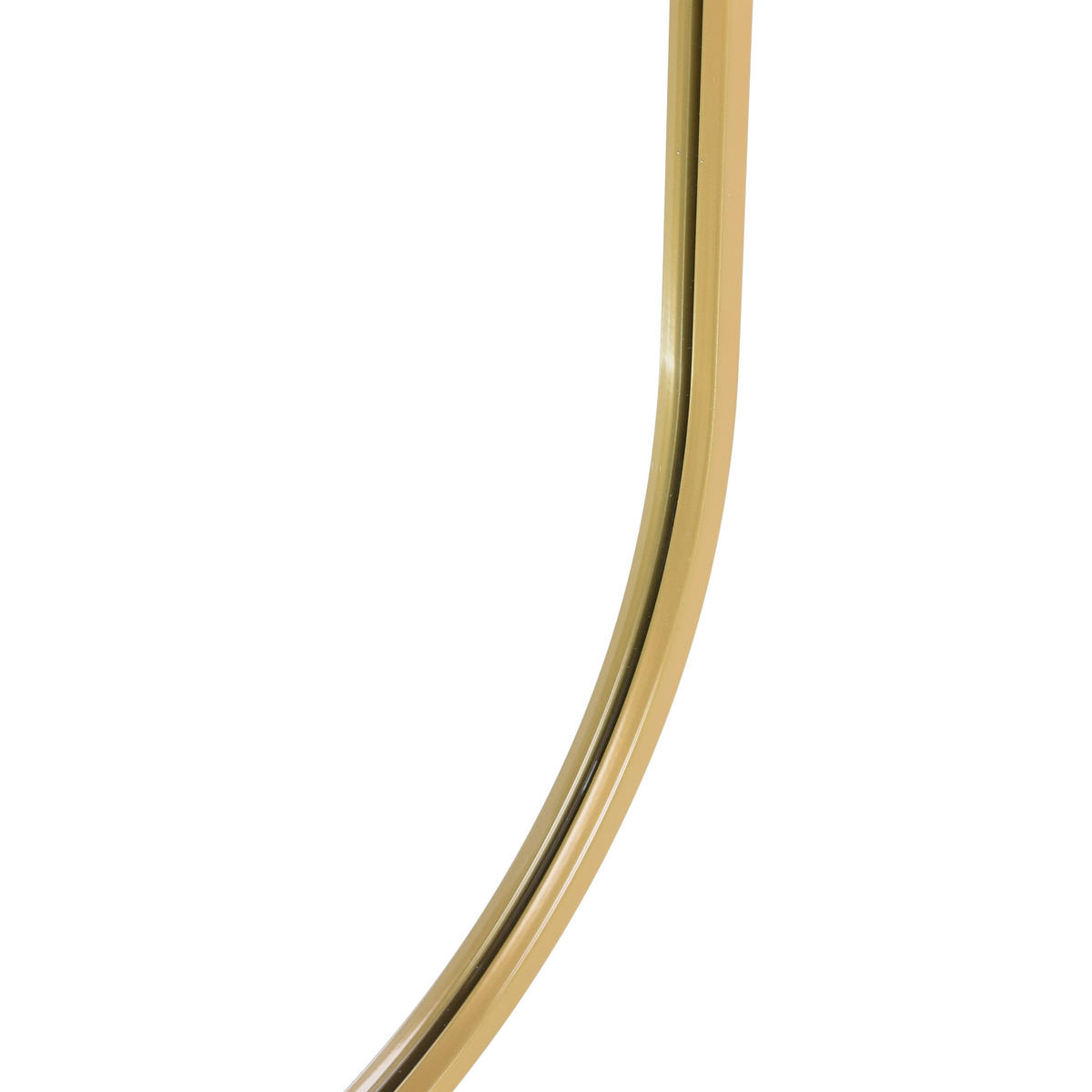 WANDSPIEGEL Boston Gold - Goldfarben, Metall (50/80/4cm) - Fragix