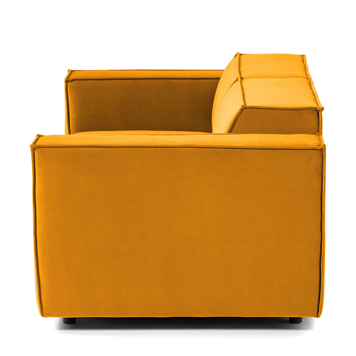 2-SITZER SOFA - Gelb, Textil (189/70/96cm) - home24