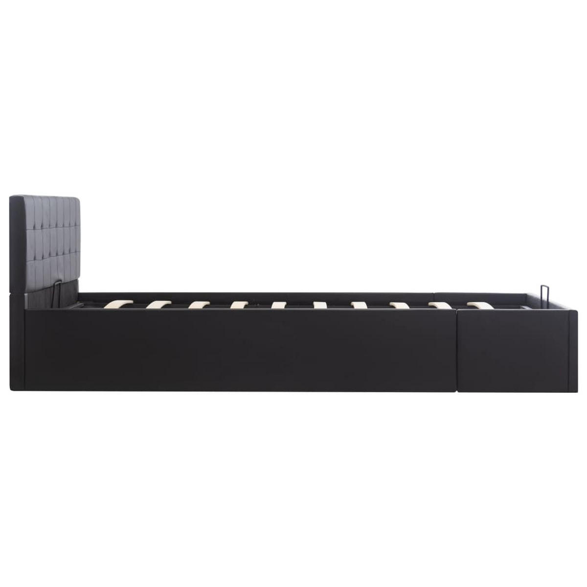 METALLBETT Jamison 148/211 cm - Schwarz, Metall (140/200cm) - Nettlife