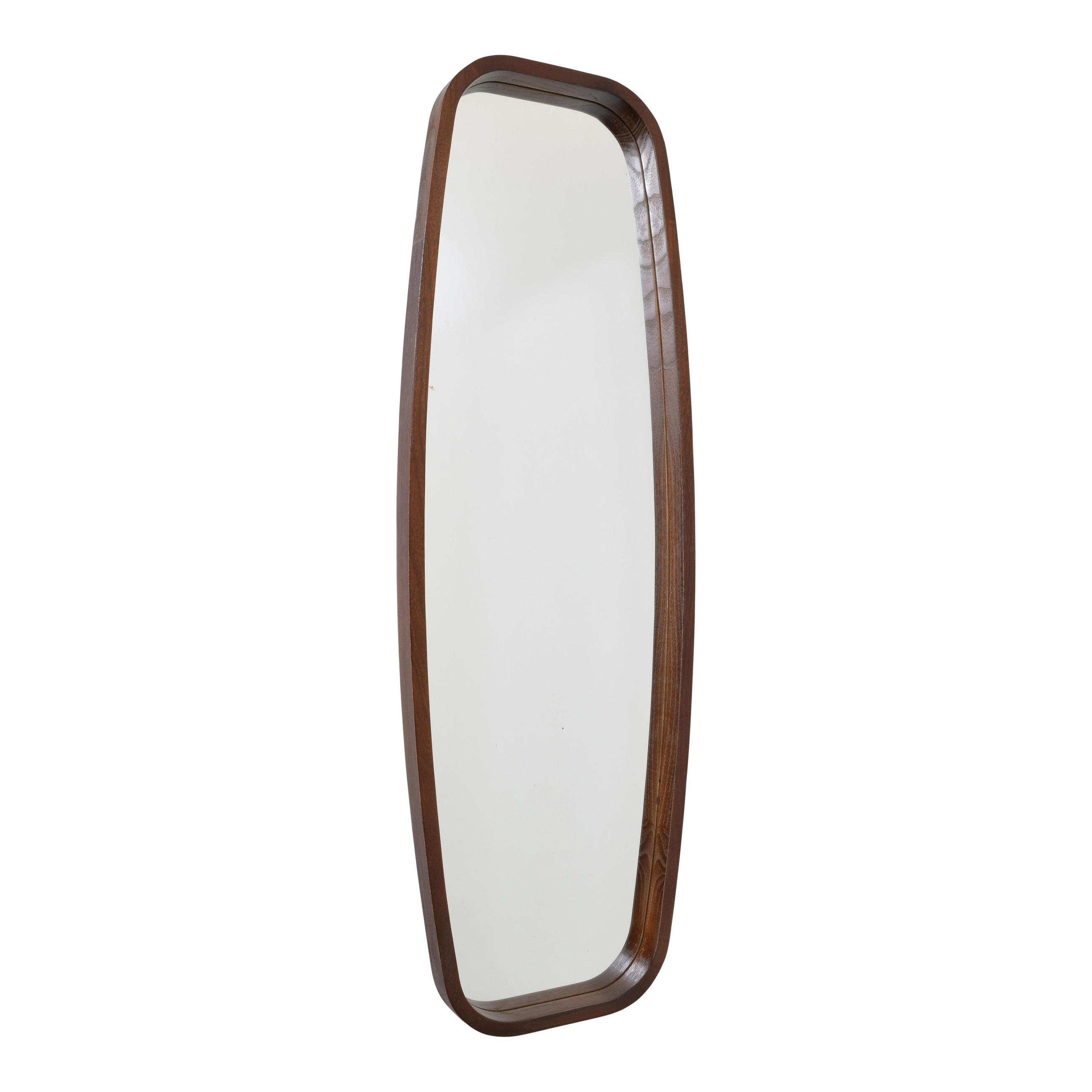 WANDSPIEGEL Eva - Haselnussfarben, Metall (40/120/3cm)