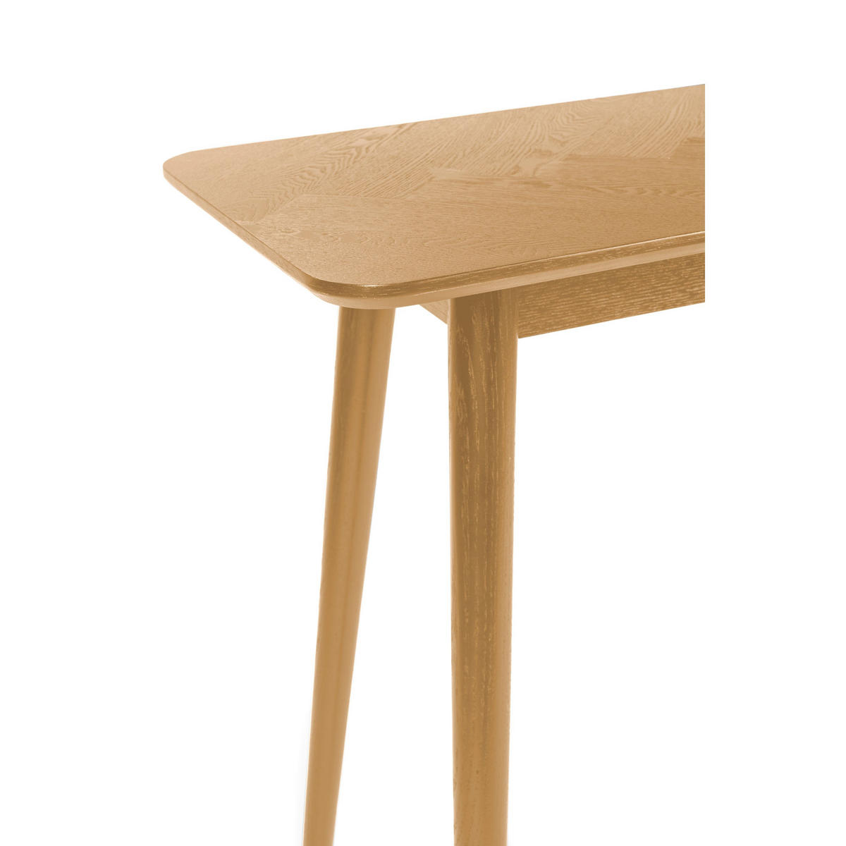 HOLZKONSOLE 120x40 cm - Fabio - color_light_wood - Eschefarben, Holz (120/40/75cm) - Drawer