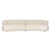 SOFA 4,5-SITZER Duvane Beige - Beige, Kunststoff (310/68/114cm) - Dutchbone