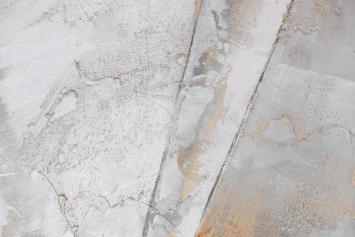 ACRYLBILD HANDGEMALT 120/80 cm - Braun/Grau, Holz/Textil (2.1/80cm) - KUNSTLOFT