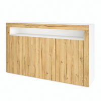 SIDEBOARD Valencia Eiche Natur/ Eiche Natur - Eichefarben, Holzwerkstoff (155/92/40cm) - Vladon
