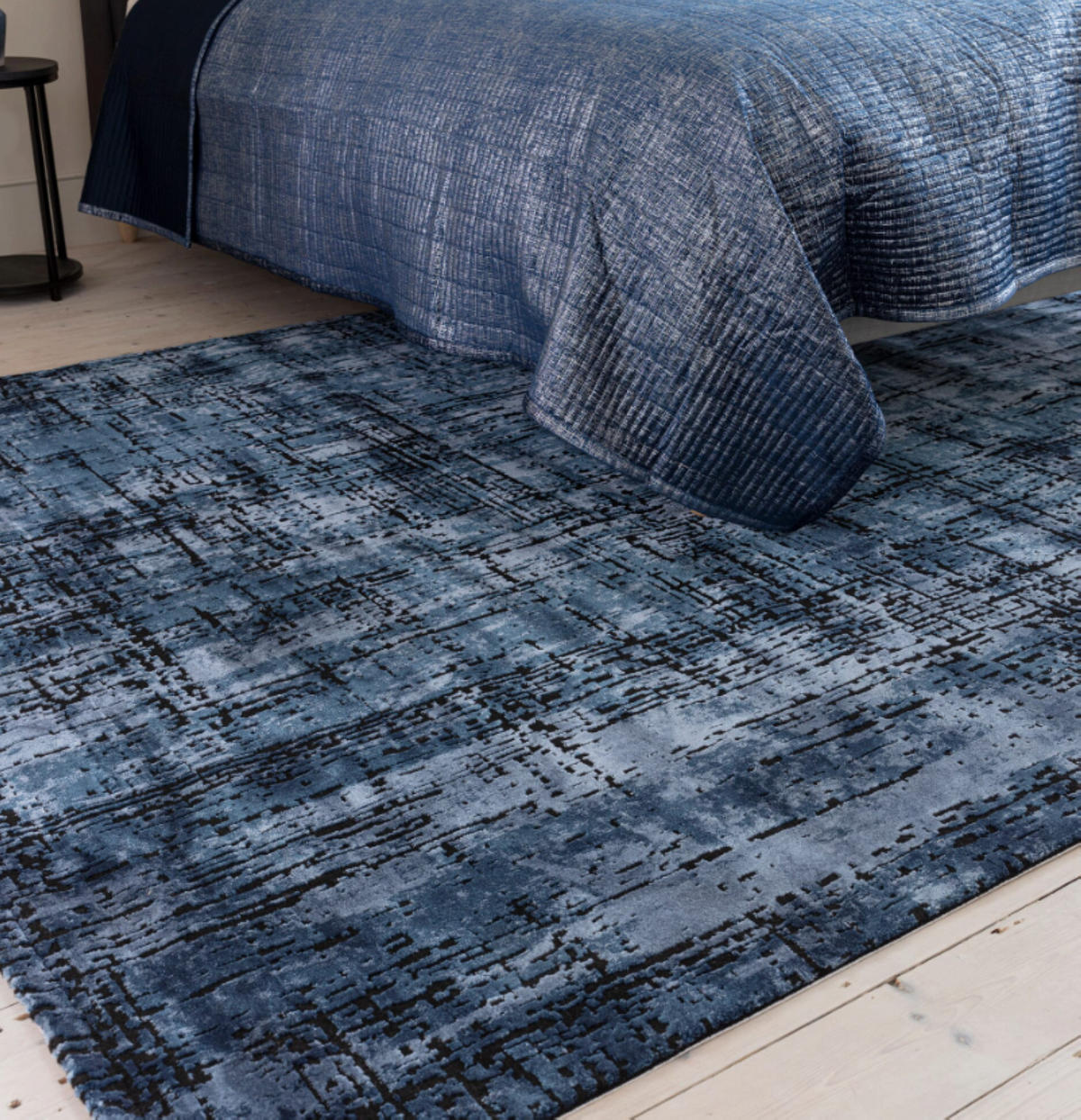 WOHNZIMMERTEPPICH modern blau 200x290 cm ZUKA SYNO - Blau, Textil (200/290cm) - Novatrend