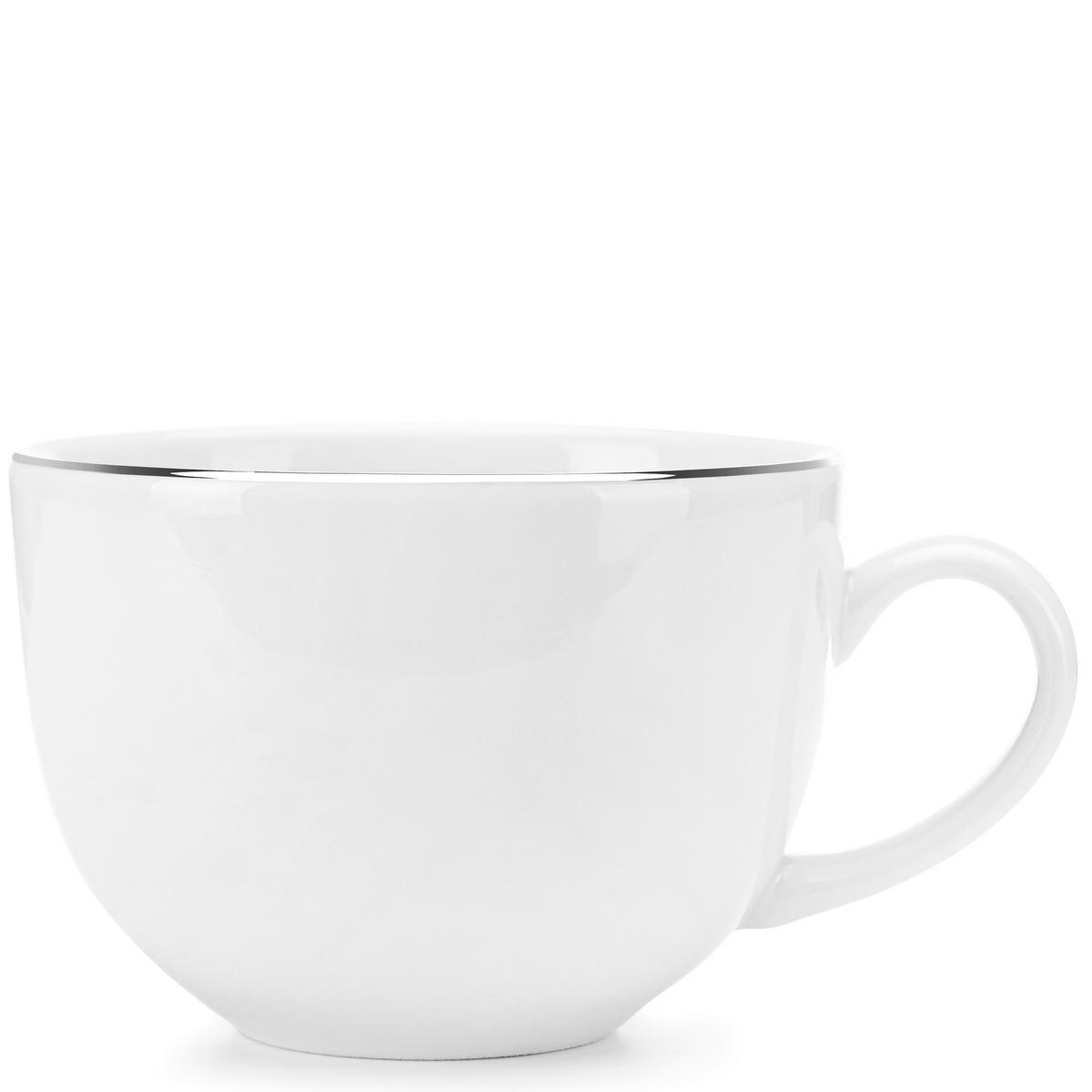 KAFFEESERVICE MUSCARI 6-Personen 12-tlg - Platinfarben, Keramik (14.5/6/14.5cm) - KONSIMO®
