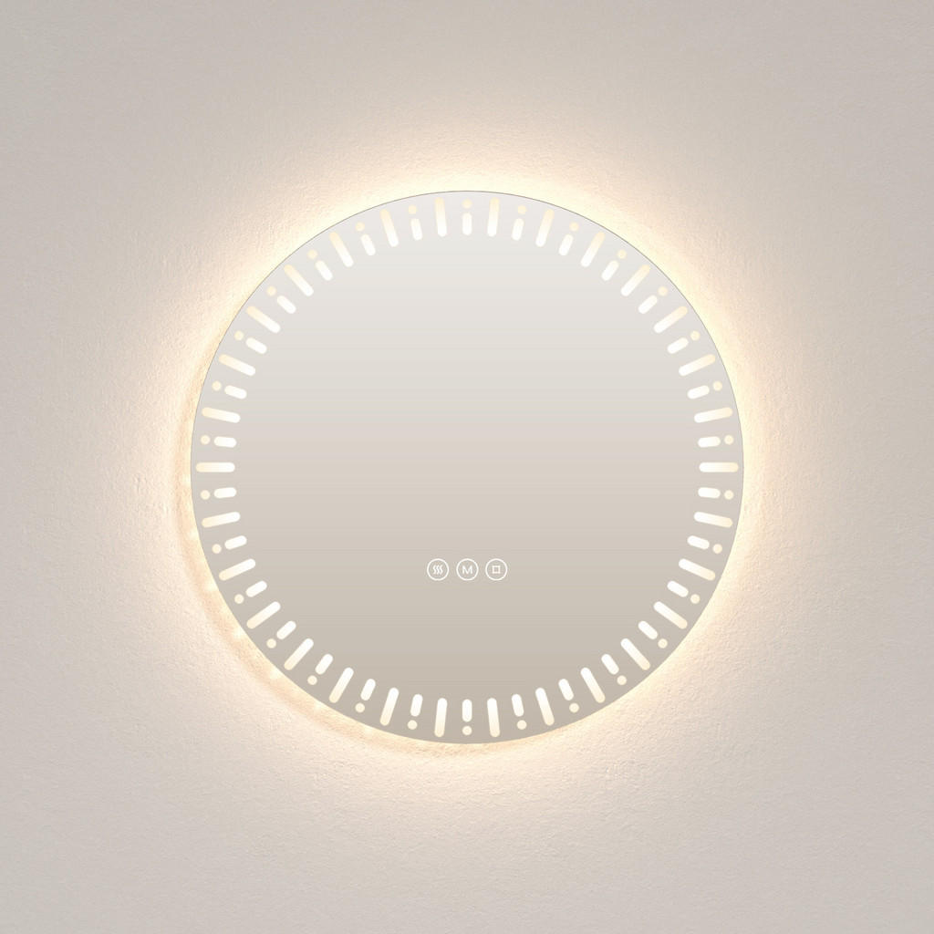 OGLINDA de baie cu LED-uri Ø 50 cm