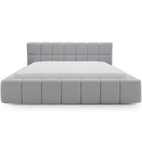 POLSTERBETT Alicante 140x200 Hellgrau - Hellgrau, Textil (140/200cm) - Graingold