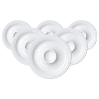 EIERTELLER Bianco weiß ø 14,5 cm 6er Set - Weiß, Keramik (14.5/2/14.5cm) - Ritzenhoff Breker
