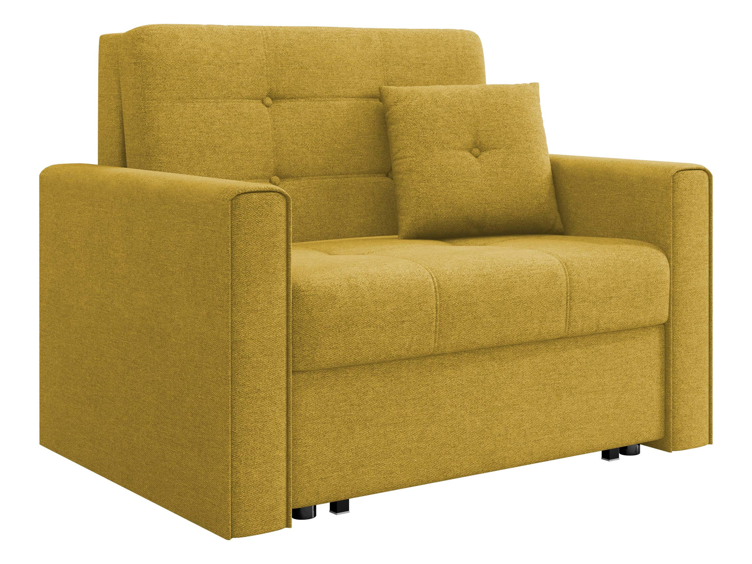 SCHLAFSOFA Viva Lux I - Gelb, Holz/Textil (103/85/98cm) - MIRJAN24