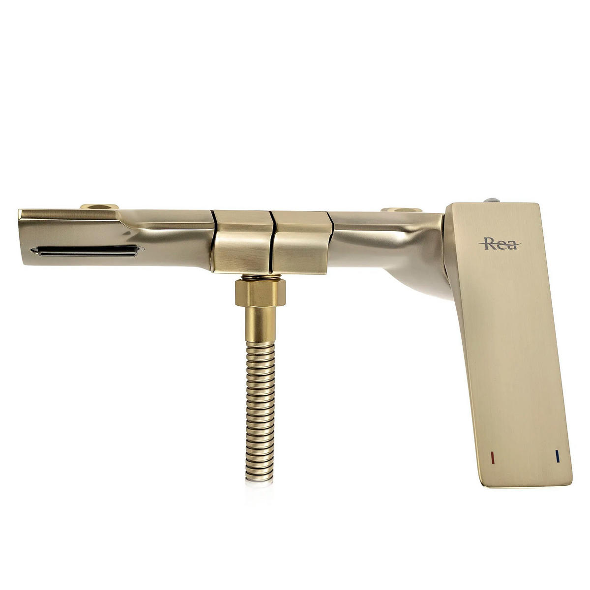 WANNENARMATUR Premium Rea Joe Brush Gold - Goldfarben, Metall (8/12/15.5cm) - REA