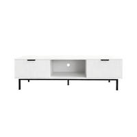 TV-SCHRANK NYLA - Weiß, 160 x 43 cm - Weiß, Holzwerkstoff (160/43/42cm) - Home Deluxe
