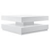 COUCHTISCH Florenz 76/76/38 cm - Weiß, Holzwerkstoff (76/76/38cm) - [en.casa]