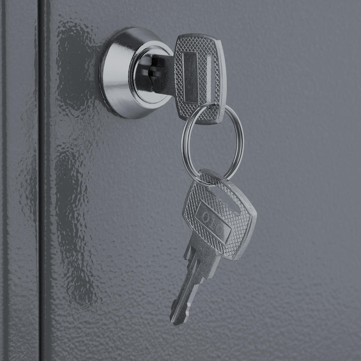 MEDIZINSCHRANK - Grau, Metall (21.5/32/9.5cm) - Relaxdays