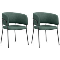 STÜHLE Grun 2 Stück - Grün, Naturmaterialien (53/73/57cm) - GiPP