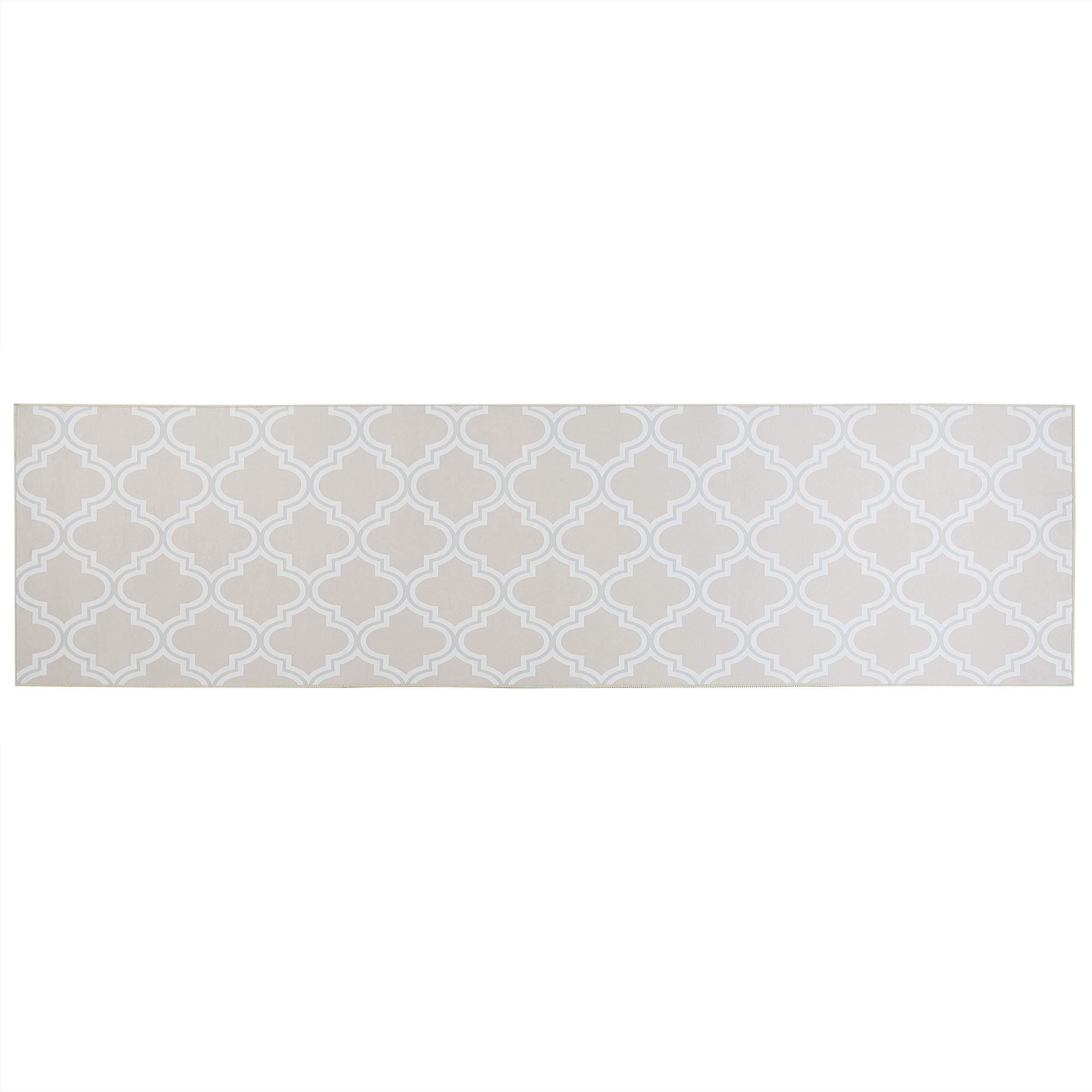 TEPPICHLÄUFER Kadayal 300/80 cm - Beige, Kunststoff (80/300cm) - Beliani