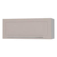 KLAPPHÄNGESCHRANK Kvantum W4B/90 Grau / Kaschmir Matt 90 / 32,5 / 36cm - Kaschmir/Grau, Holz/Holzwerkstoff (90/36/32.5cm) - Feldmann-Wohnen