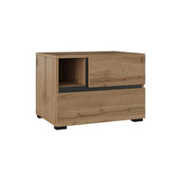 NOČNÍ STOLEK Lilia Dřevo - hnědá, kompozitní dřevo (55/40/40cm) - Petits-meubles