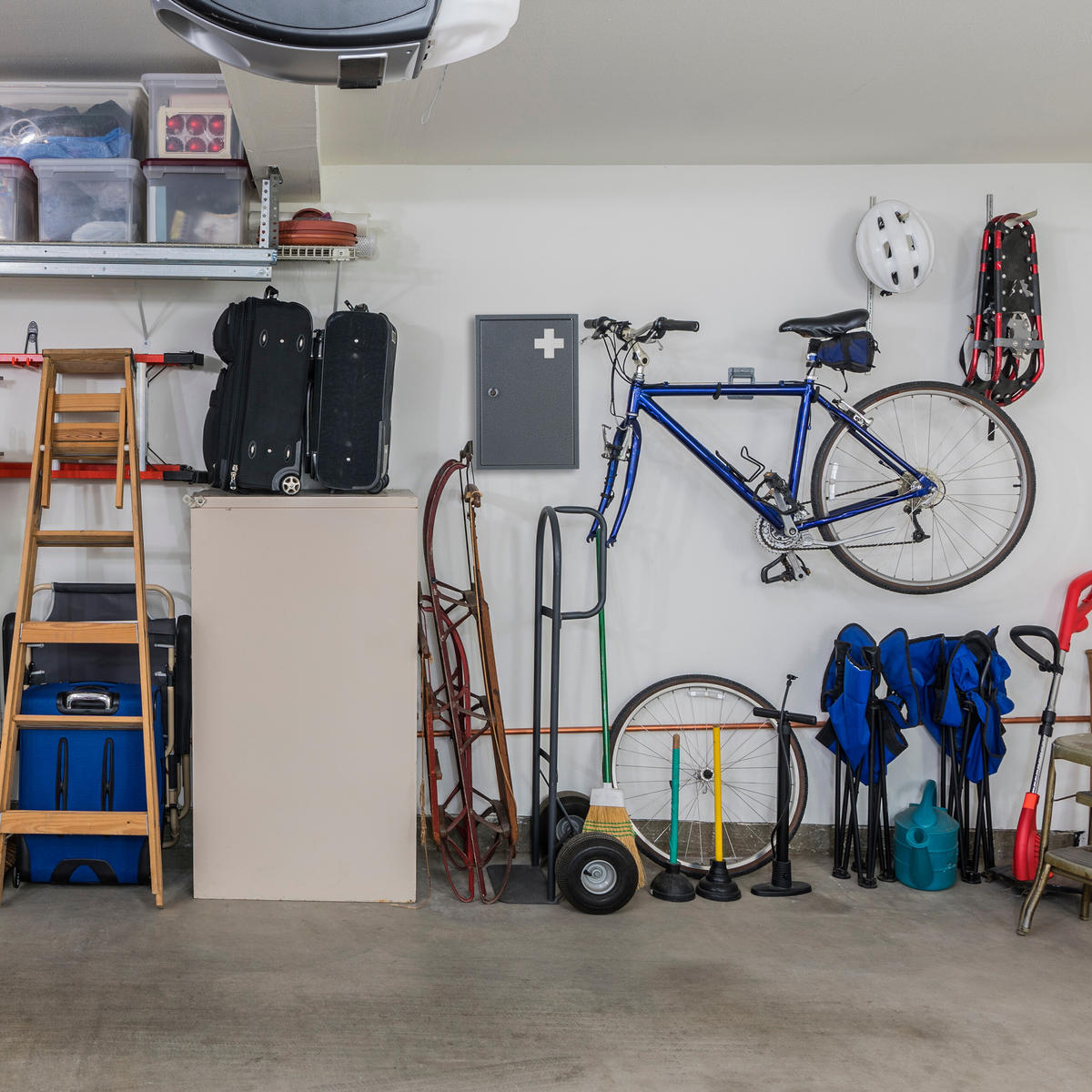 MEDIZINSCHRANK - Grau, Metall (21.5/32/9.5cm) - Relaxdays