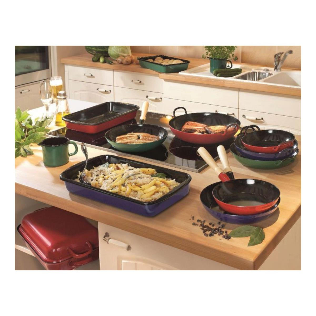 BRATPFANNE 3538 - Schwarz, Metall (20cm) - Riess