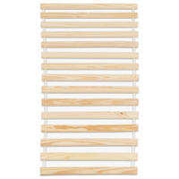 ROLLROST ROLLROST 90X200 CM - Naturfarben, Holz (90/200cm) - IDIMEX
