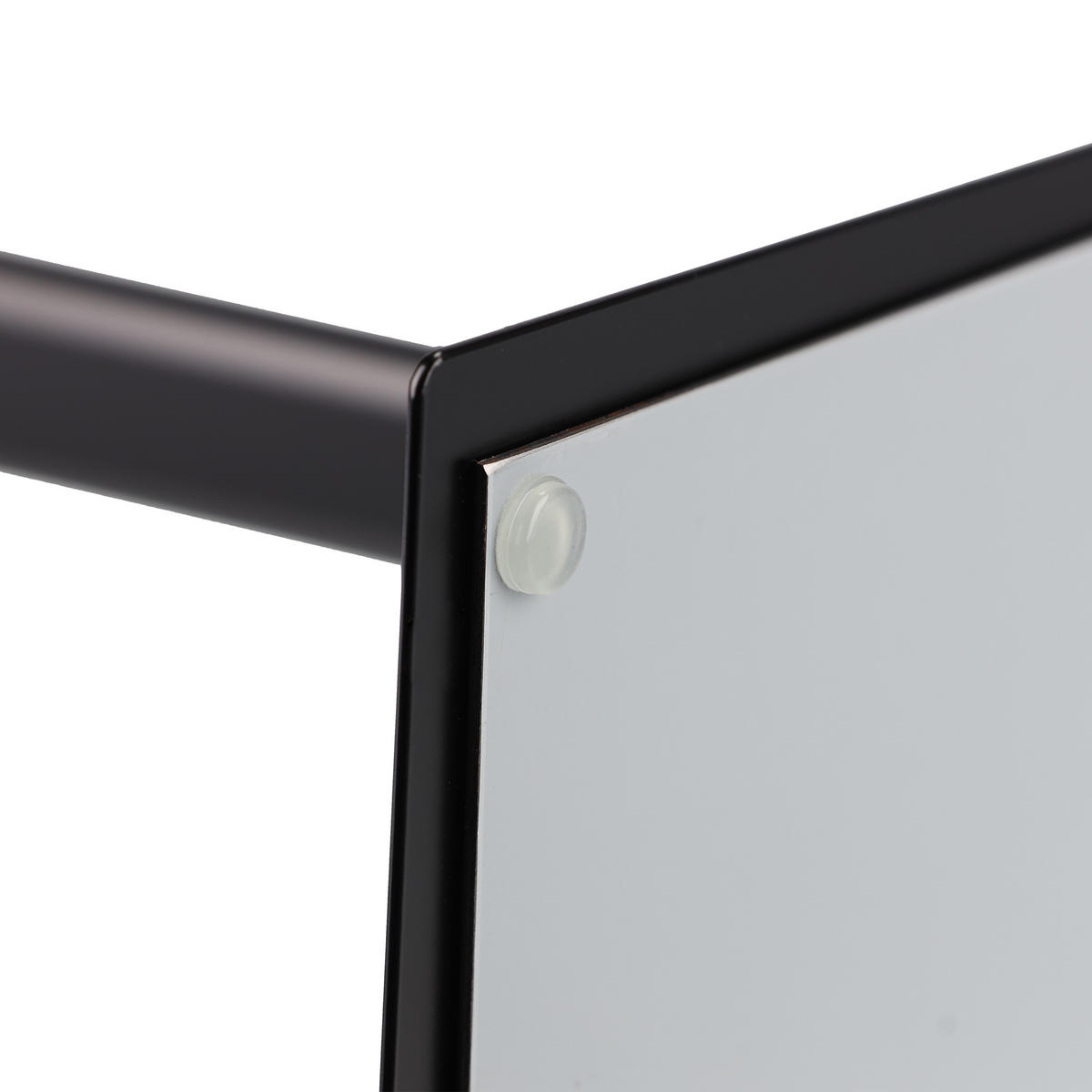 HANDTUCHHALTER - Schwarz, Kunststoff/Metall (50.5/87/20.5cm) - Relaxdays