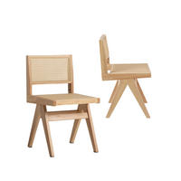 ESSZIMMERSTUHL Nelha Natura 44 cm x 80 cm 2er-Set - Naturfarben, Holz (44/80/50cm) - Klast Home