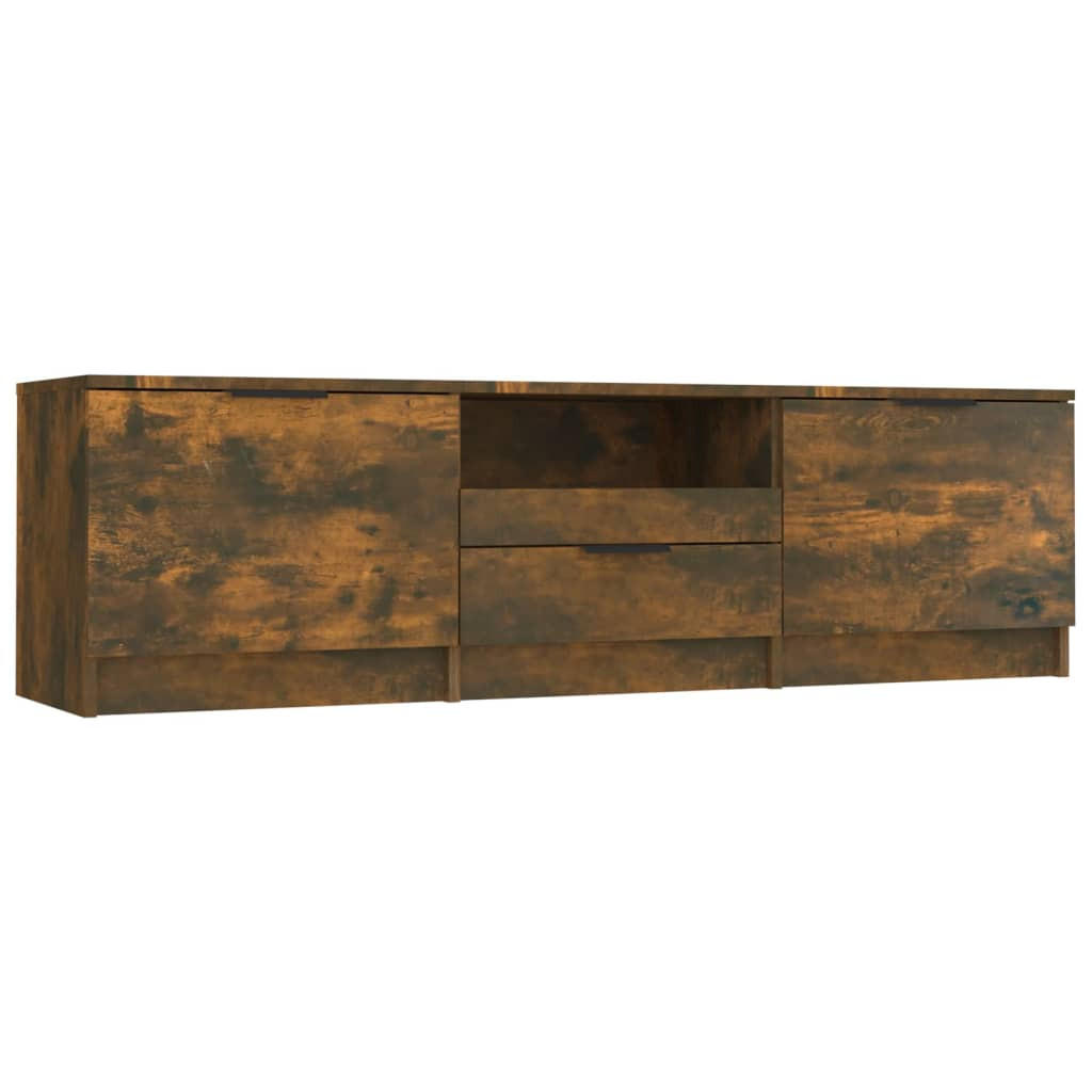 TV-SCHRANK Räuchereiche 140/35/40 Cm Holzwerkstoff - Braun, Holzwerkstoff (35/40/140cm) - vidaXL