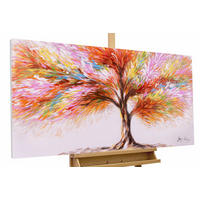 ACRYLBILD HANDGEMALT 120/60 cm - Multicolor, Holz/Textil (120/60cm) - KUNSTLOFT