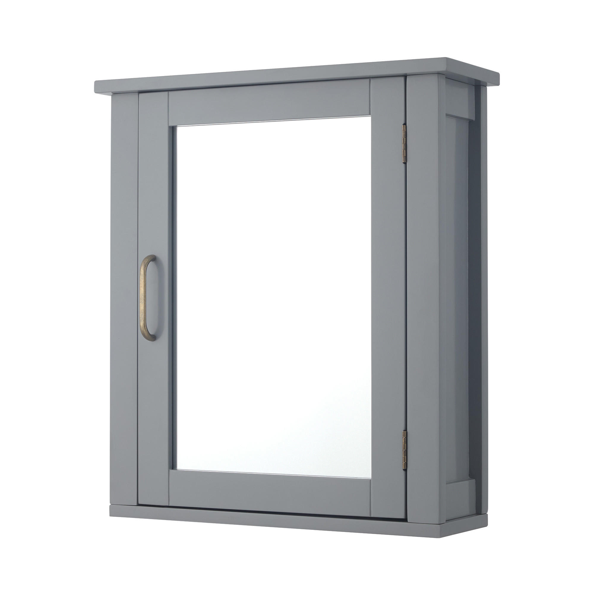 HÄNGESCHRANK Grau - Grau, Holzwerkstoff (15.2/52.7/52.7cm) - Teamson Home