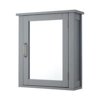 HÄNGESCHRANK Grau - Grau, Holzwerkstoff (15.2/52.7/52.7cm) - Teamson Home