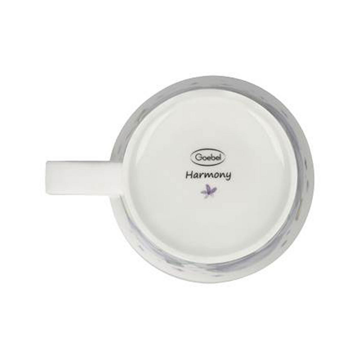 TEETASSE Fiore - Harmony, Fine Bone China, Blau - Blau, Keramik (0.35L) - Goebel