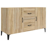 SIDEBOARD Sonoma-Eiche 100x36x60 cm Holzwerkstoff - Braun, Holzwerkstoff (100/60/36cm) - furnicato