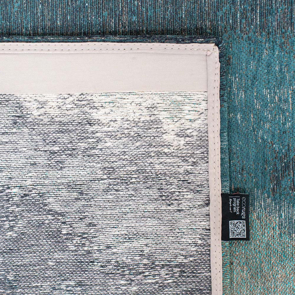 TEPPICH Inkjet Meditation Lagoon 140/200 cm - Blau, Textil (140/200cm) - Louis De Poortere