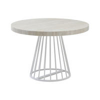ESSTISCH - 2 Personen, 4 Personen, 6 Personen, 8 Personen, 10 Personen, 12 Personen - holz - beige, weiß Firela - Beige, Holz/Metall (110/260/76cm) - Vente-Unique