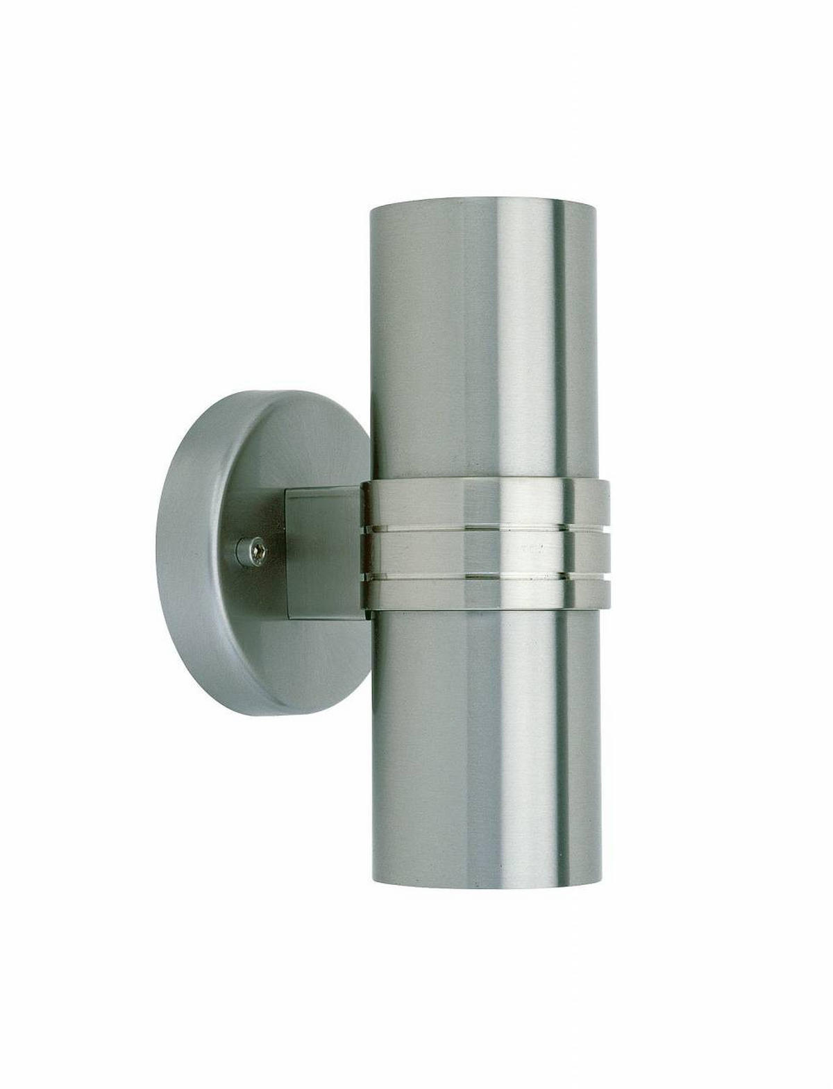 AUSSENWANDLEUCHTE Hanni G96230/82 - Edelstahlfarben, Metall (8.5/19.5/12cm) - Brilliant