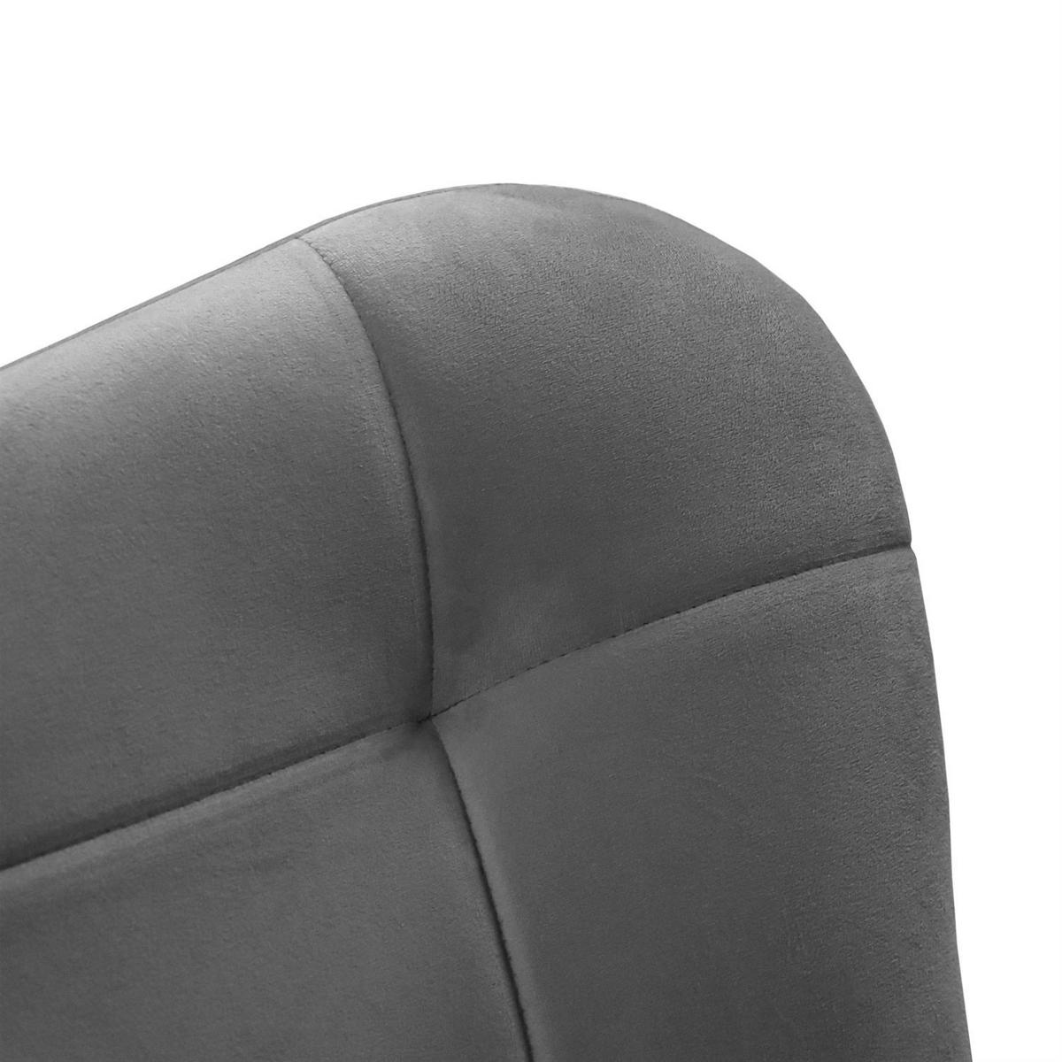 SESSEL SAND mit Buchenbeinen - Dunkelgrau/Buchefarben, Textil (80/105/86cm) - Lookway