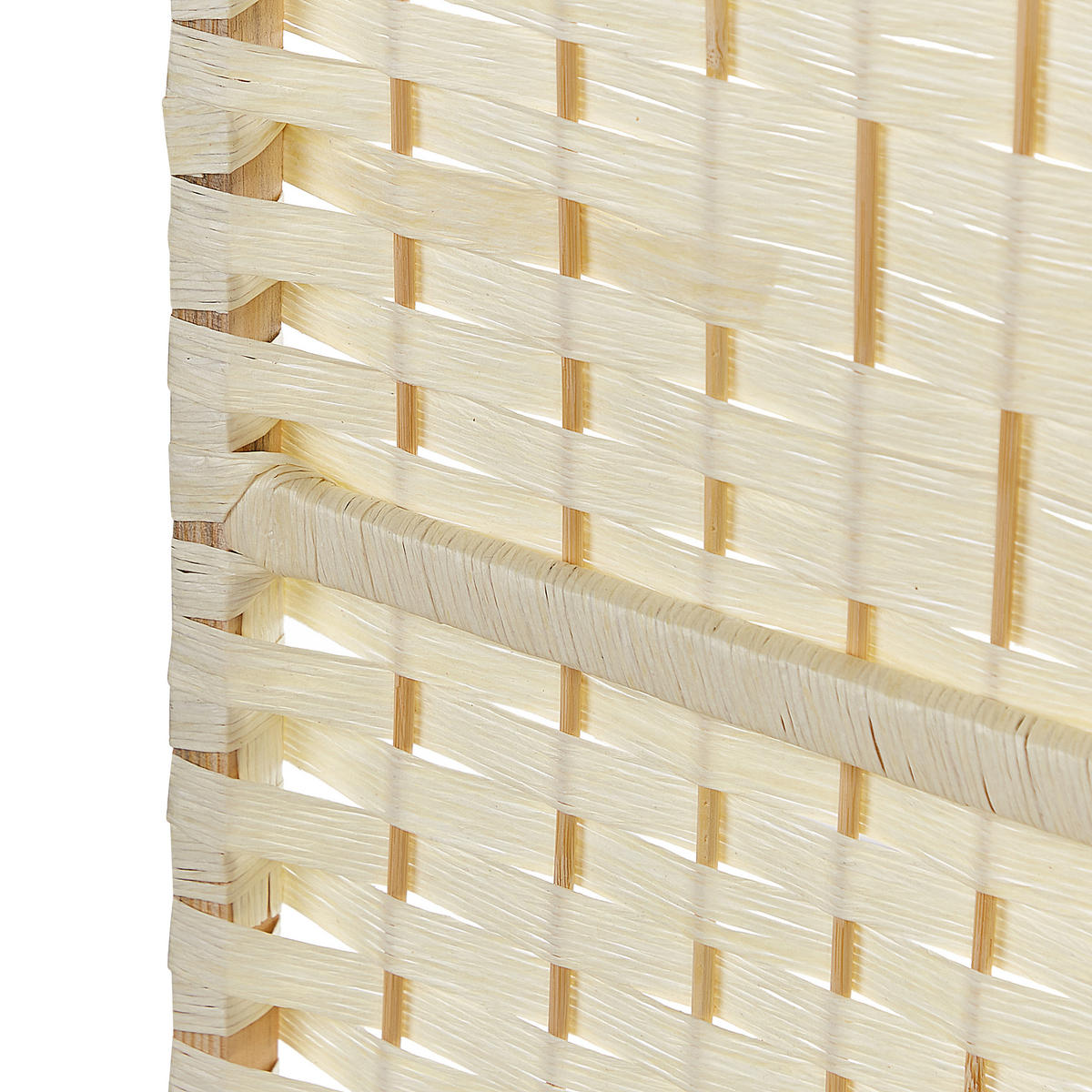 DĚLICÍ PANEL 4-dílná Světle béžový 163/170 cm Lappago - béžová, papír (163/170/2cm) - Beliani
