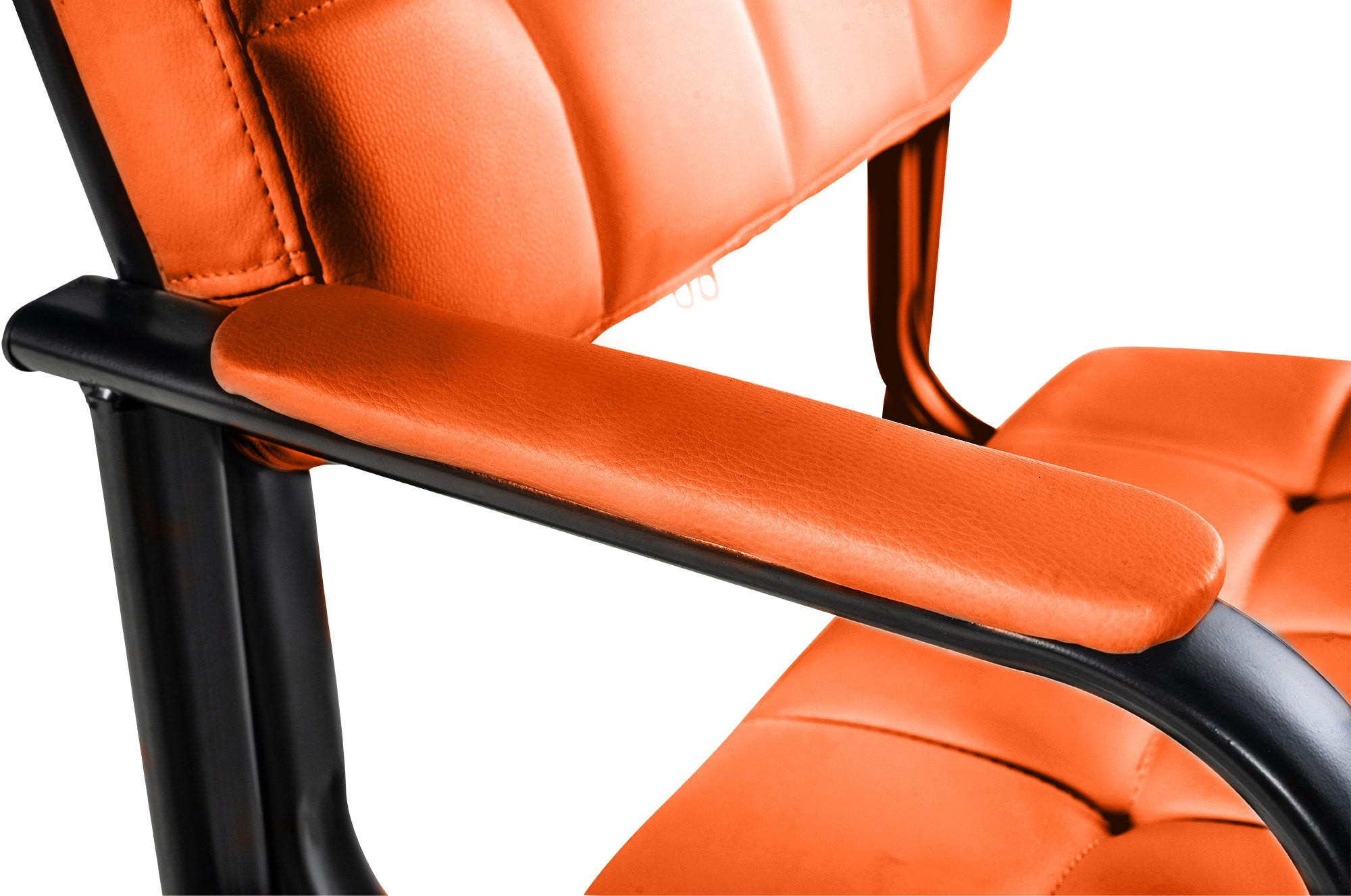 Thumbnail - Deluke Besucherstuhl, Orange, Leder, 59x84x58 cm, Arbeitszimmer, Besucherstühle