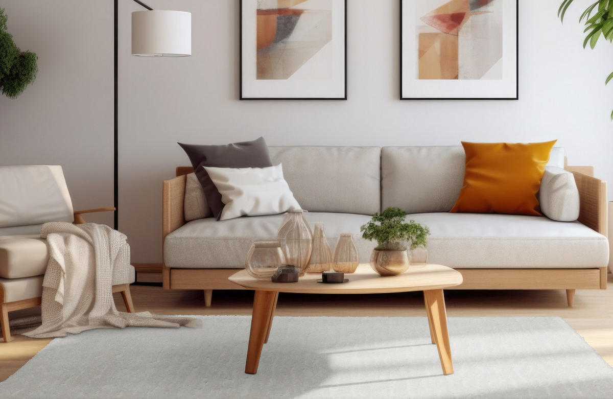 SOFT-TEPPICH Creme 160x220 cm - Creme, Textil (160/220cm) - Tesso Living