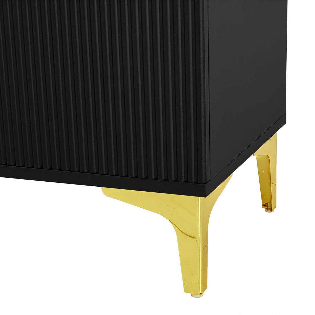 GARDEROBENSET Spiegel Schuhbank - Schwarz, Holzwerkstoff (60.5/180.5/35.2cm) - LEBENLANG