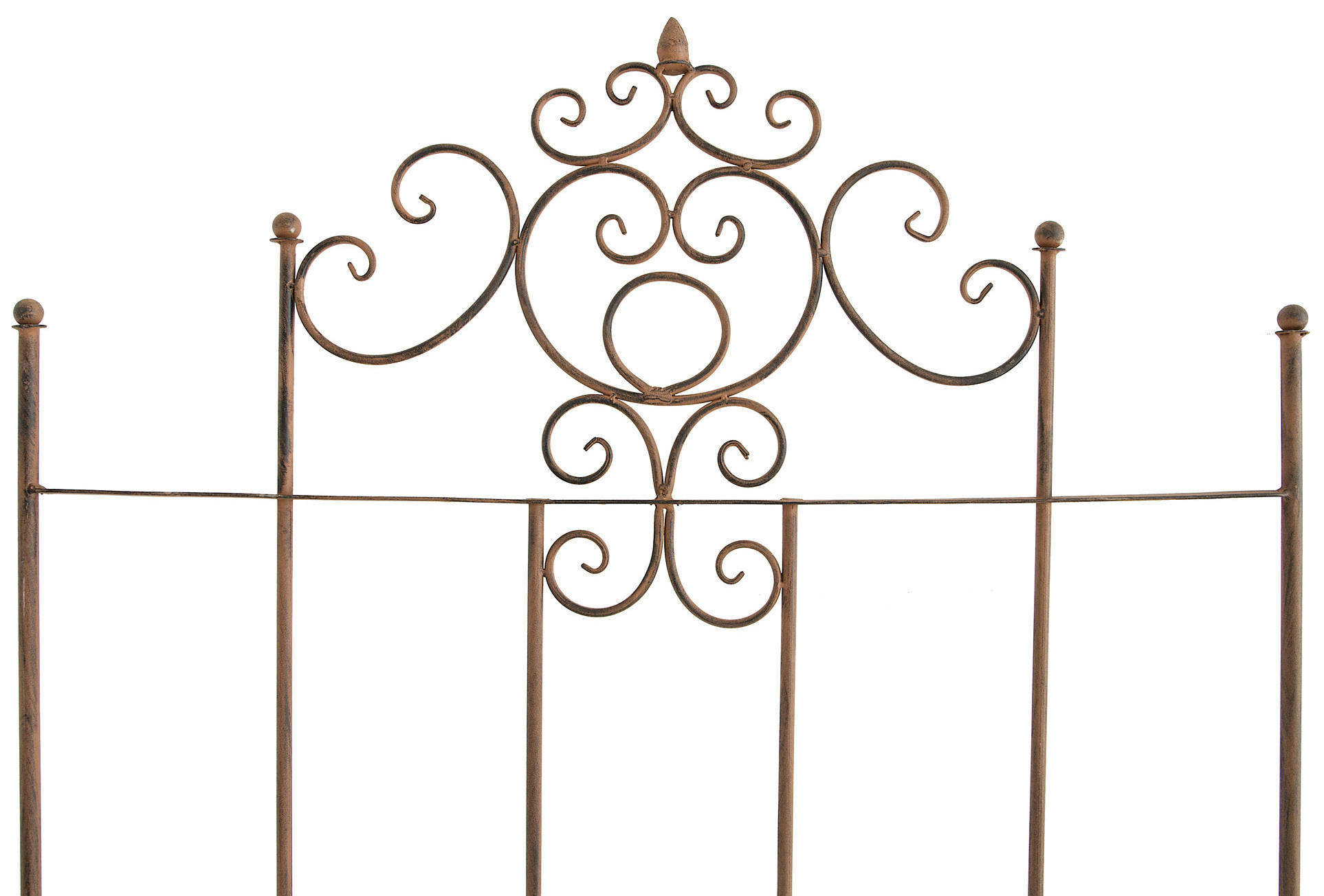 Thumbnail - CLP Rankgitter, Braun, Metall, 85.5x170x2 cm, Gartenzubehör, Gartendeko