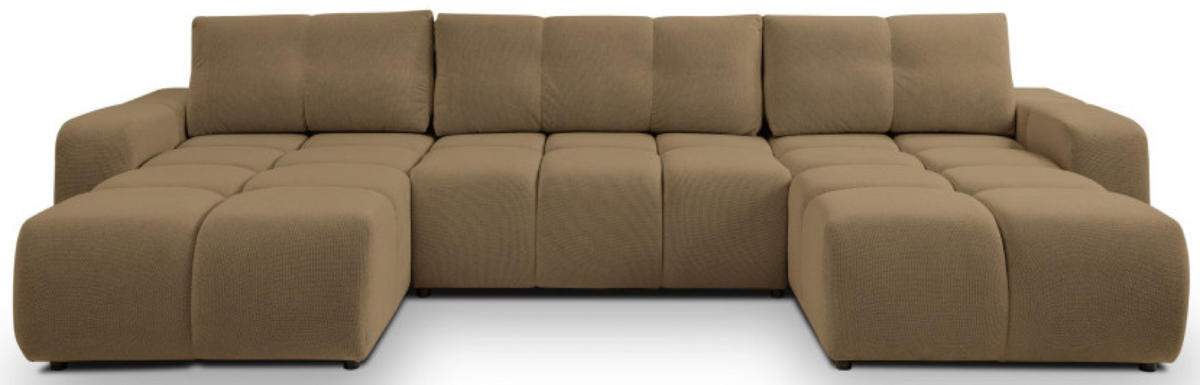 ECKSOFA Braun Curio 20 Mit Schlaffunktion - Braun, Textil (359/177cm) - Sepro Meble