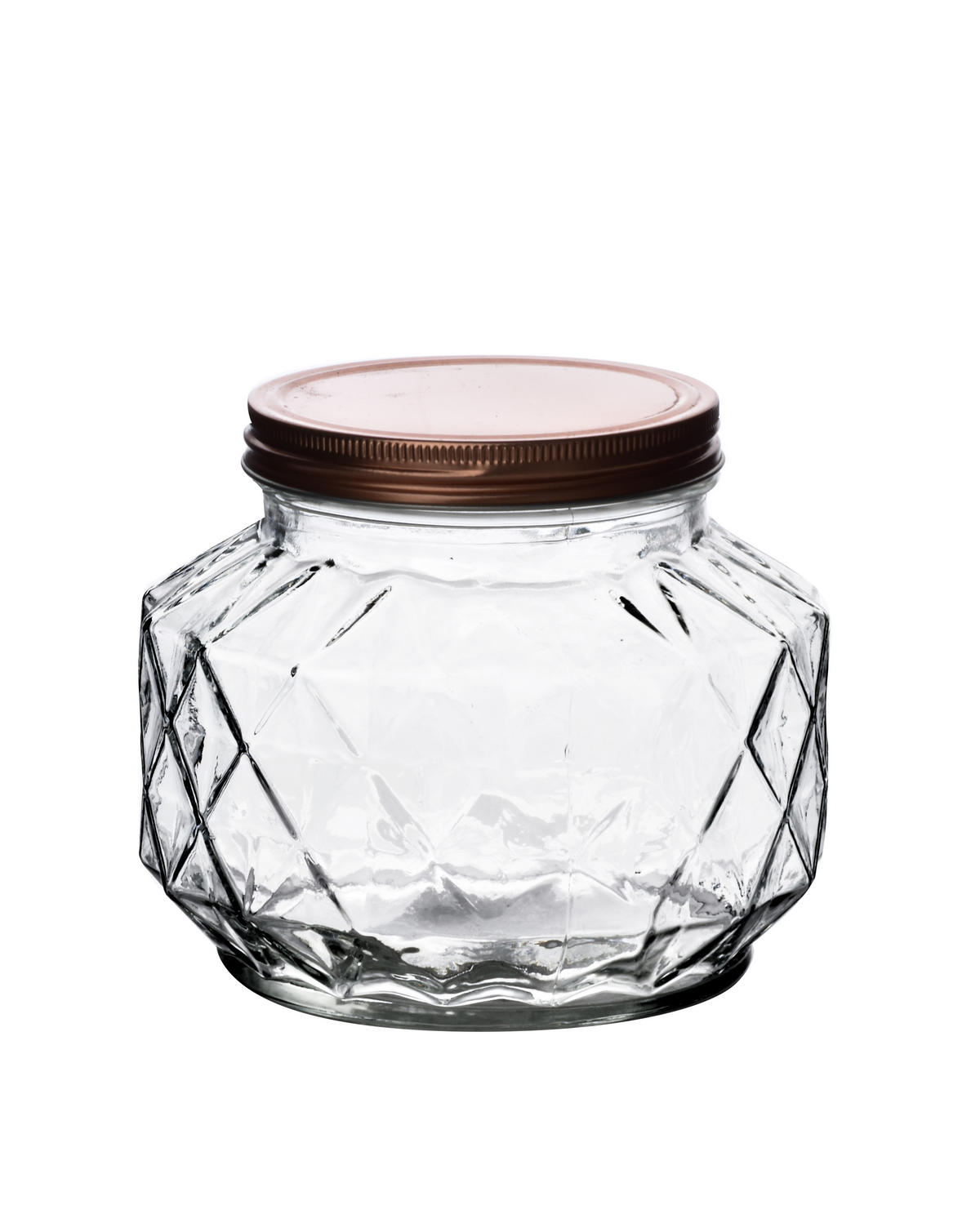 VORRATSGLÄSER Basic Kitchen Transparent 11/16/14 cm Glas - Transparent, Glas (16/14/11cm) - Mondex